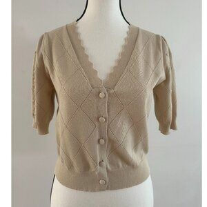 Grace Karin Cropped Cardigan SMALL